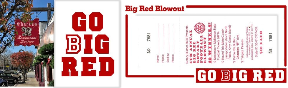 Big Red Blowout Ticket Sales