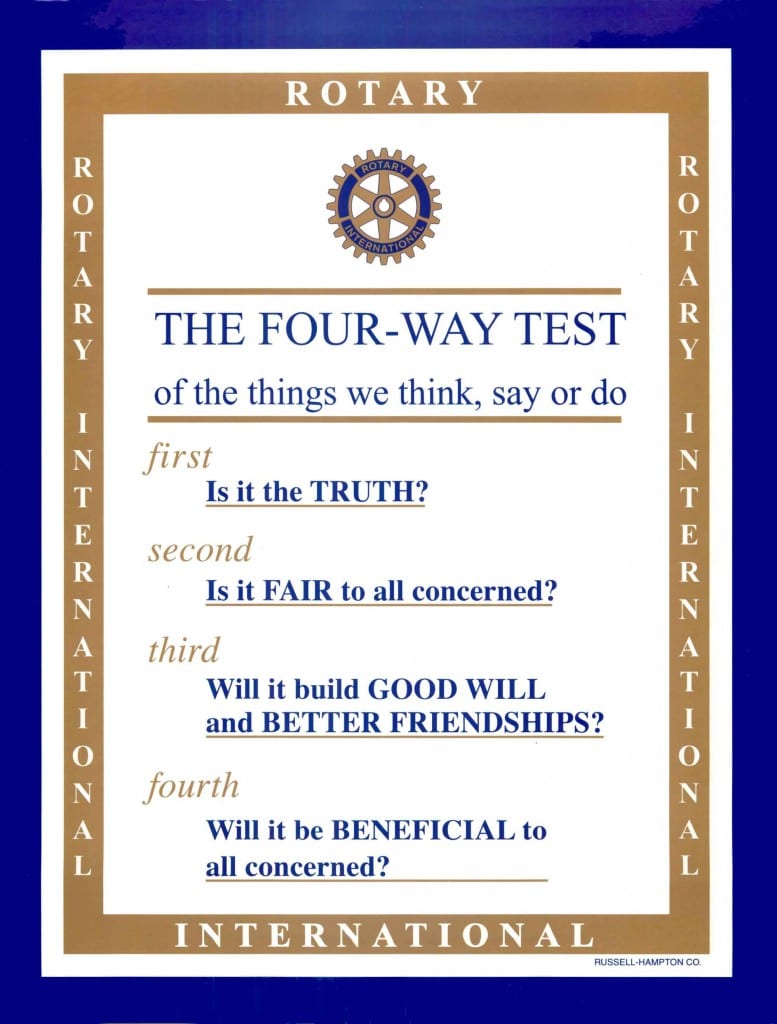 Rotary 4-way-test